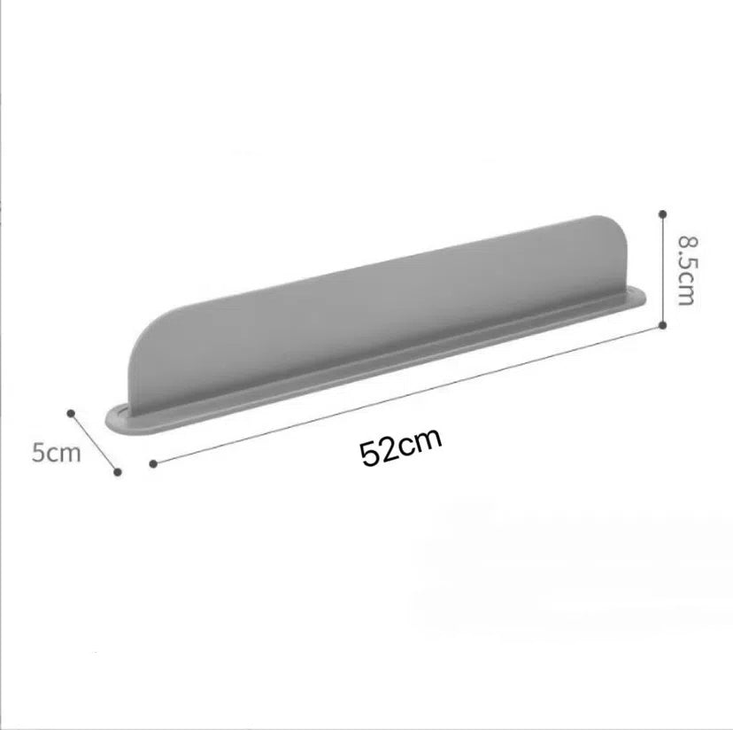Thick sink water blocking plate kitchen splash proof faucet bathroom sink suction cup