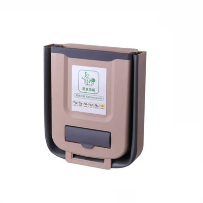 Kitchen Trash Can Portable Foldable Large Car Waste Bin