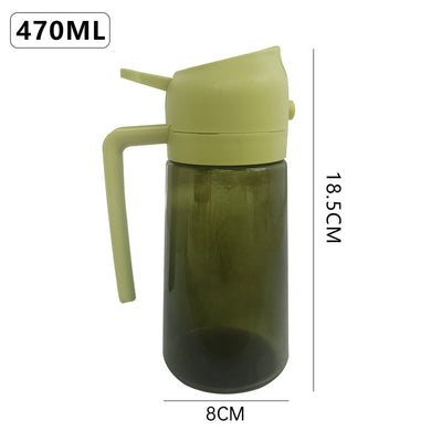 2-in-1 Kitchen Olive Oil Dispenser, Oil Sprayer, Grilling & Picnic Tools