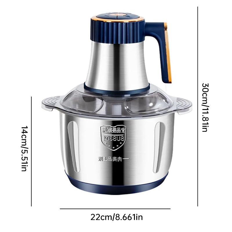 Electric Meat Grinders, 5L Food Processor Multifunctional Vegetable Slicer,