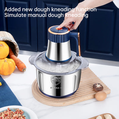 Electric Meat Grinders, 5L Food Processor Multifunctional Vegetable Slicer,