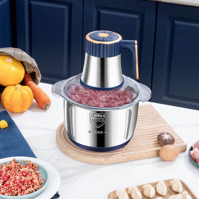 Electric Meat Grinders, 5L Food Processor Multifunctional Vegetable Slicer,