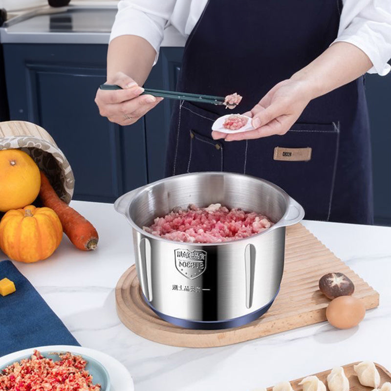 Electric Meat Grinders, 5L Food Processor Multifunctional Vegetable Slicer,