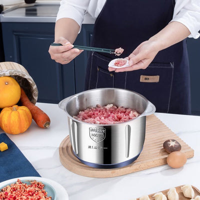 Electric Meat Grinders, 5L Food Processor Multifunctional Vegetable Slicer,