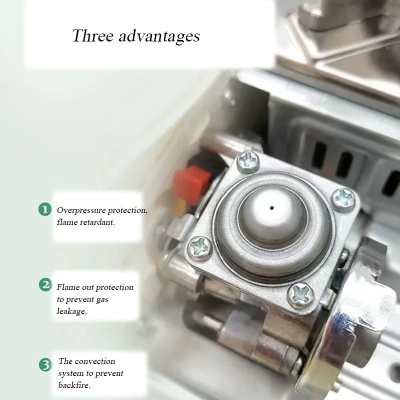 Outdoor Mini Portable Carabiner  Cooktop Gas Stove