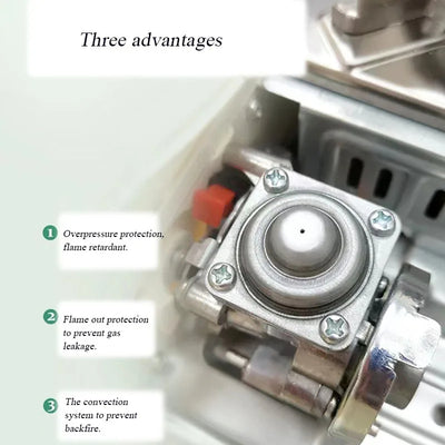 Outdoor Mini Portable Carabiner  Cooktop Gas Stove