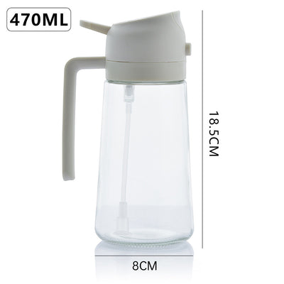 2-in-1 Kitchen Olive Oil Dispenser, Oil Sprayer, Grilling & Picnic Tools